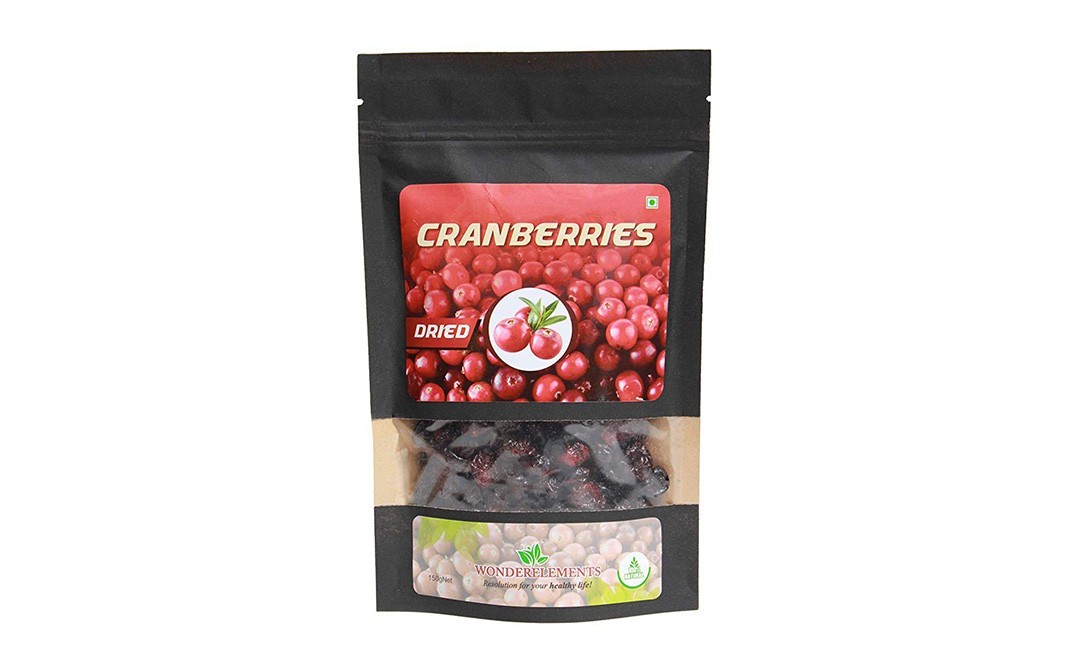 Wonderelements Dried Cranberries    Pack  150 grams